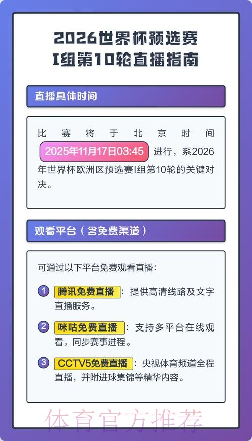 2026世界杯比赛直播观看全攻略 2026世界杯比赛直播观看全攻略
