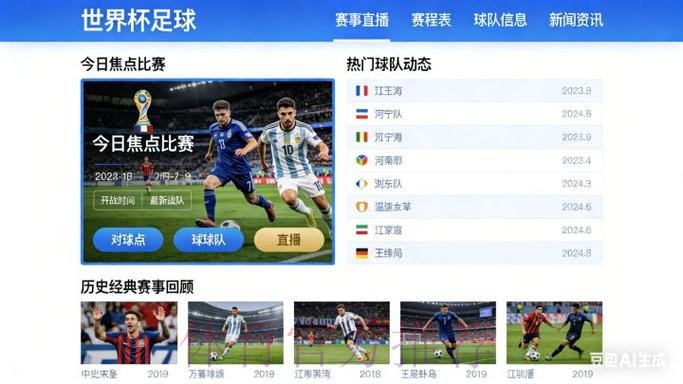 2026世界杯完整赛事高清视频直播平台